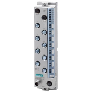 Siemens Simatic ET 200eco PN Digital I/O device, DIQ, 16x24VDC/2A, M12-L