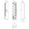 Siemens Simatic ET 200eco PN Digital I/O device, DIQ, 16x24VDC/2A, M12-L