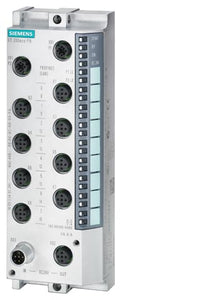 Siemens Simatic DP ET 200ECO PN Sensor box, 8 x M12, 10-port