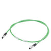 Siemens Bus cable for ET connection, shielded, PVC, 2x M8, 4-pole, 1m