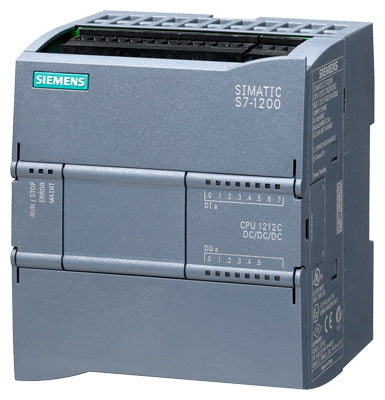 Siemens 1212C Compact CPU, program/data memory 75KB