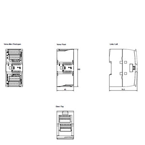 Siemens SM1221 Digital input, 8DI, 24VDC, sink/source