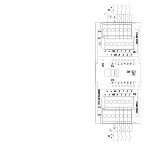 Siemens SM1221 Digital input, 8DI, 24VDC, sink/source