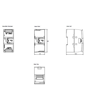 Siemens SM1222 Digital output, 8DO, 2A relay