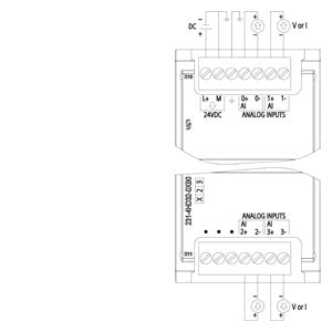 Siemens SM1231 Analog input, 12 bit + sign