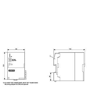 Siemens Simatic S7-300 Outdoor regulated power supply