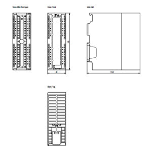 Siemens SM322 Digital output, isolated, 32DO, 40-pole, 4A