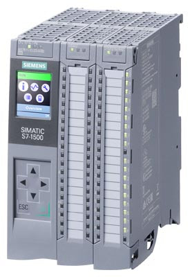Siemens Simatic S7-1500 PLC CPU, 16DI/16DO, 5AI/2AO