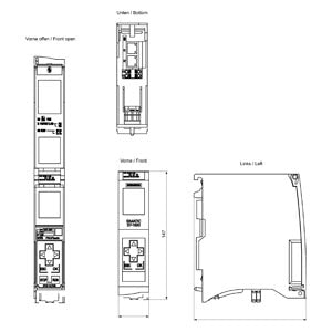 Siemens Simatic S7-1500F Central processing unit, 450kb + 1.5mb