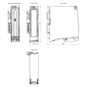 Siemens Simatic S7-1500 Digital input module, 32DI x 24VDC
