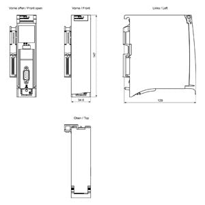Siemens Simatic S7-1500 Communication module for RS232