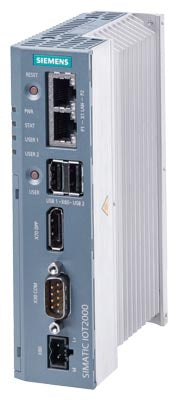 Siemens 2x Gbit Ethernet RJ45, Display port, 2x USB2.0, SD card slot