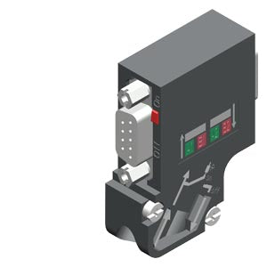 Siemens Connection plug, up to 12 Mbit/s 35° cable outlet