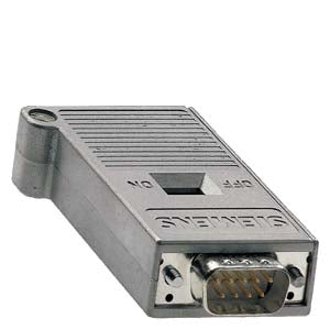Siemens Profibus bus connector with axial cable outlet