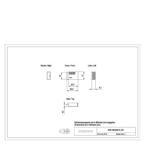 Siemens C-plug, removable data storage medium