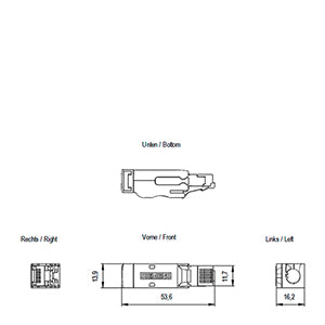 Siemens RJ45 Plug-in FastConnect 180 4 x 2 CAT6A
