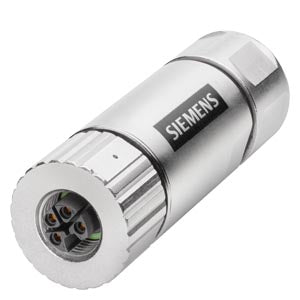 Siemens M12 Power cable connector socket L-coded