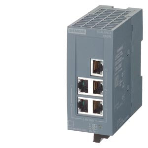 Siemens Unmanaged industrial ethernet switch, 24VAC/DC