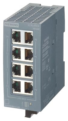 Siemens Scalance XB008 Unmanaged industrial ethernet switch