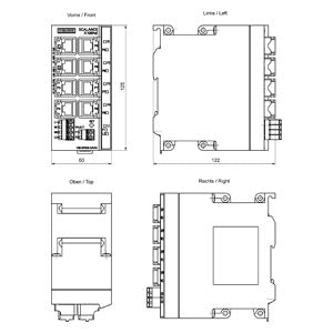 Siemens Scalance X108PoE Unmanaged IE switch