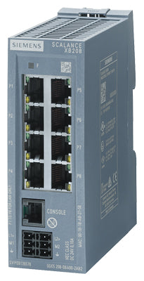 Siemens Scalance XB208 Managed layer 2 IE switch, 8-port, RJ45