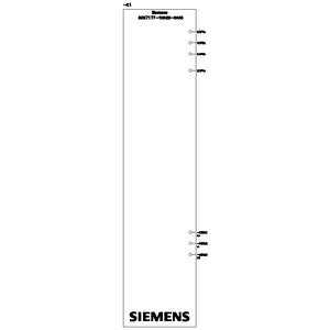 Siemens Compact switch module, 4 RJ45 ports, 12/24VDC