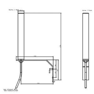 Siemens ANT794-4MR Mobile wireless rod antenna