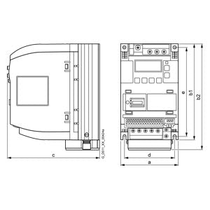 Siemens Sinamics V20 Inverter drive, 3-phase, 7.5kW