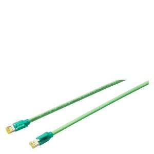Siemens Industrial Ethernet TP cord, RJ45/ RJ45, Cat6A, 10m