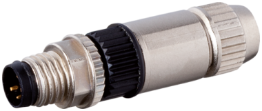 Murr M8 Connector, male 0°, 4-pole, c/s 0.14 - 0.34mm²
