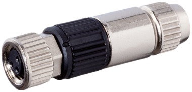 Murr M8 Connector, female 0°, field-wireable, 3-pole