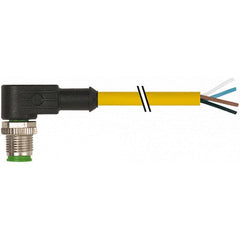 Murr M12 male 90° A-code with cable, 4-pole, 1.5m Murrelektronik