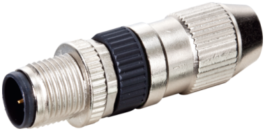 Murr M12 Connector, male 0°, 4-pole, c/s 0.14 - 0.34mm²