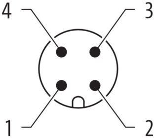 Murr Screw terminal, M12 male 0°, 5-pole, cable Ø 4-6mm