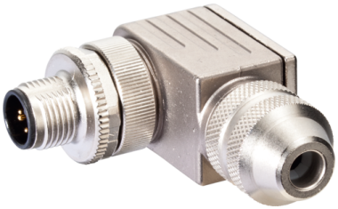 Murr Screw terminal, M12 male 90°, 2-pole, c/s 0.25-0.5mm² Murrelektronik