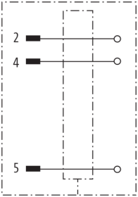 Murr M12 Connector, male 0°, 3-pole, c/s 0.25 - 0.34mm²