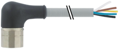 Murr M23 female 90° with cable, 19-pole, 10m Murrelektronik