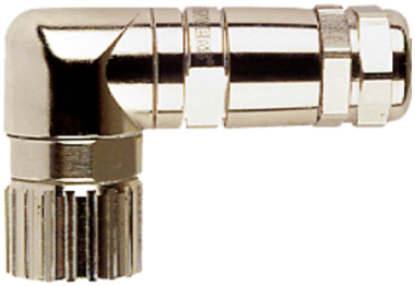 Murr MSCON-D connector Female 90° Solder 19p M23 Murrelektronik