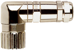 Murr MSCON-D connector Female 90° Solder 19p M23 Murrelektronik