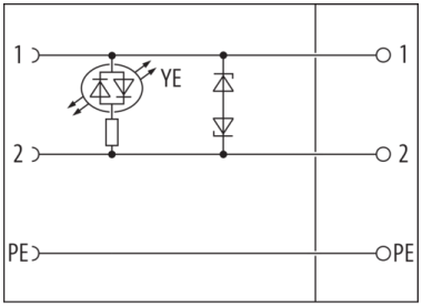 Murr SVS Valve plug, 10mm field-wireable, 24VAC, M16x1.5