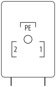 Murr SVS Eco valve plug, 2+PE field-wireable, 250VAC/DC