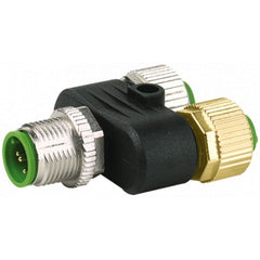 Murr T-Coupler male/female, straight, 5-pole, shielded Murrelektronik