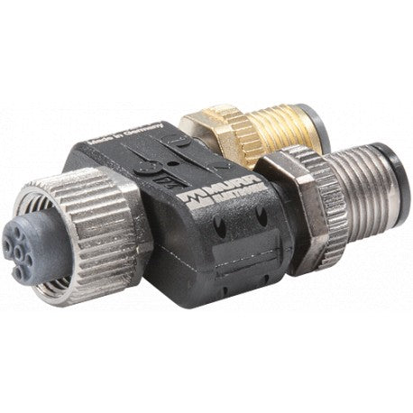 Murr T-coupler, slimline, female M12 / male M12