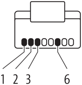 Murr Connector RJ45 male 0°, 4-pole, shielded, ethernet