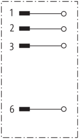 Murr Connector RJ45 male 0°, 4-pole, shielded, ethernet