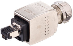 Murr Profinet push pull RJ45, male 0° , 4-pole