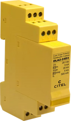 Citel DLA2-24D3 SPD, data, 2-pair, Din rail, plug-in, 24V, 5kA