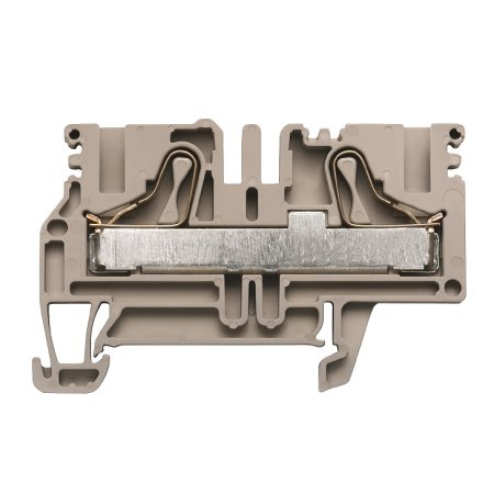 Weidmuller Feed-through terminal, d/beige, 40.5 x 64.5 x 8.1