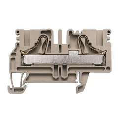 Weidmuller Feed-through terminal, d/beige, 40.5 x 64.5 x 8.1