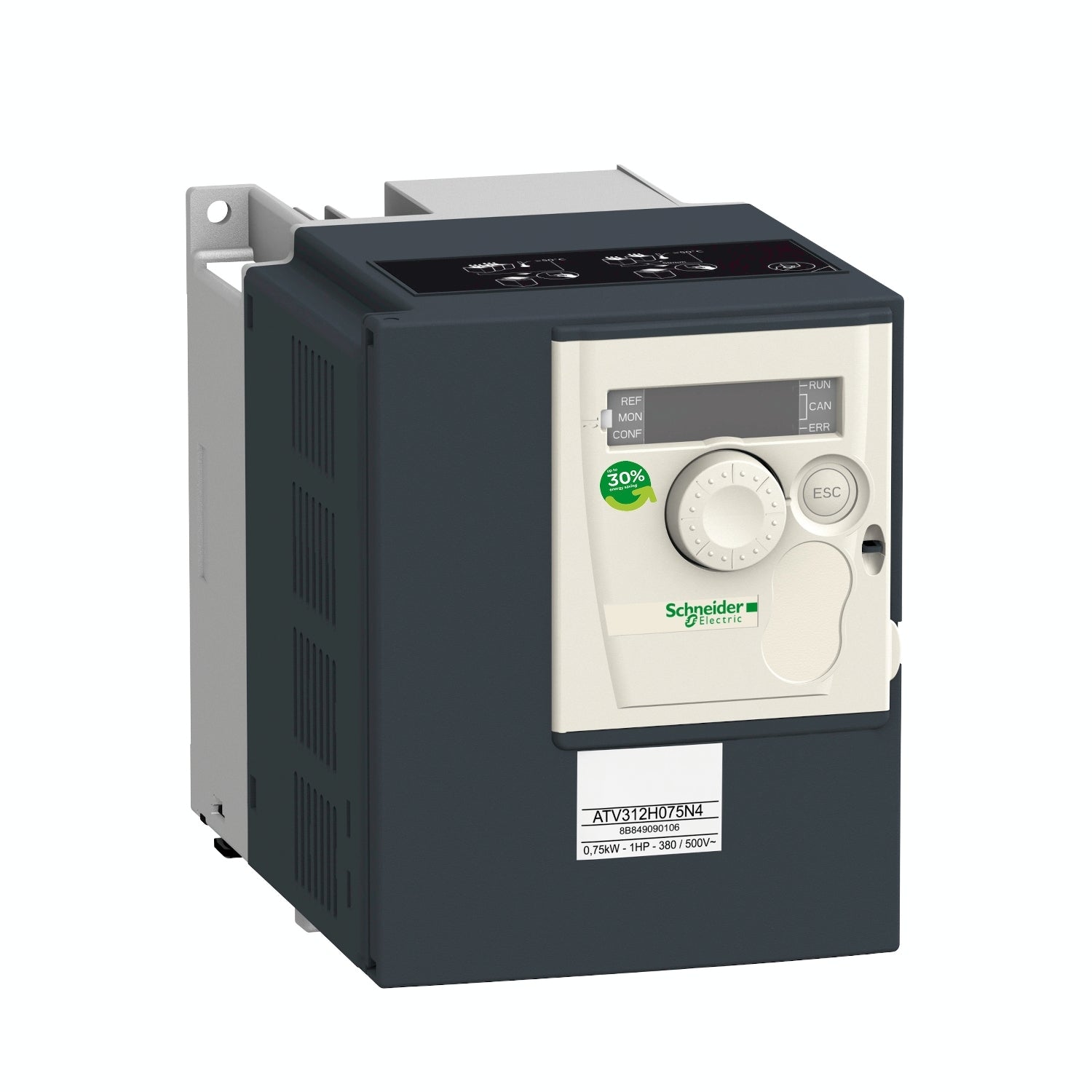 Schneider Variable speed drive, 3-phase, 400V, 0.37kW